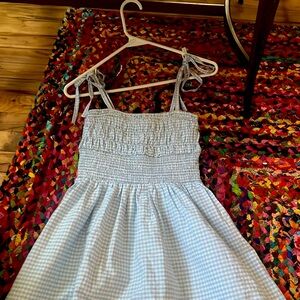 cute gingham tanktop dress